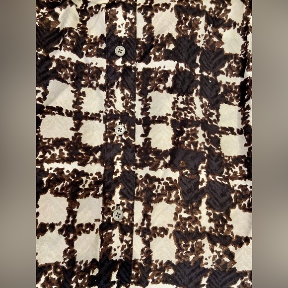 NWT J. Crew Collection silk twill ruffle-collar top in plaid - Picture 14 of 15